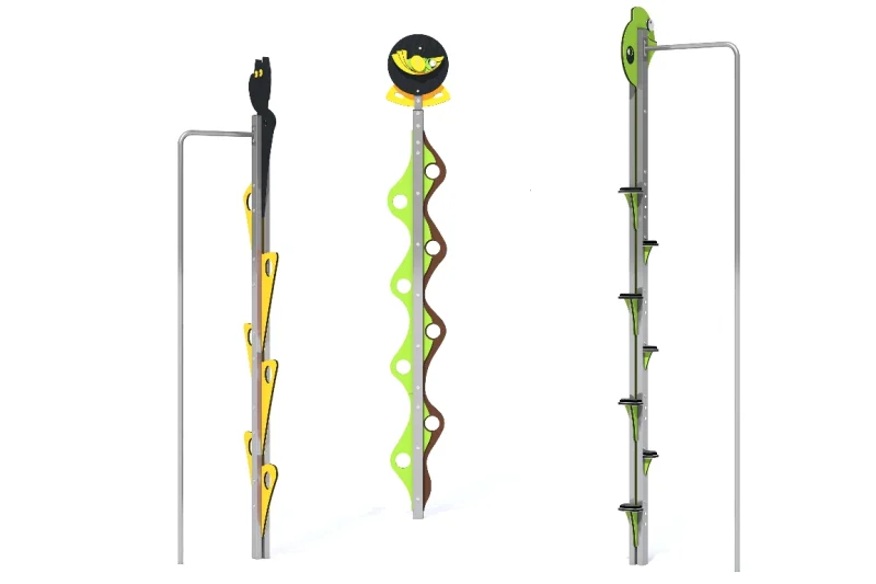 Climbing equipment "Charly, Luna and Tharek"