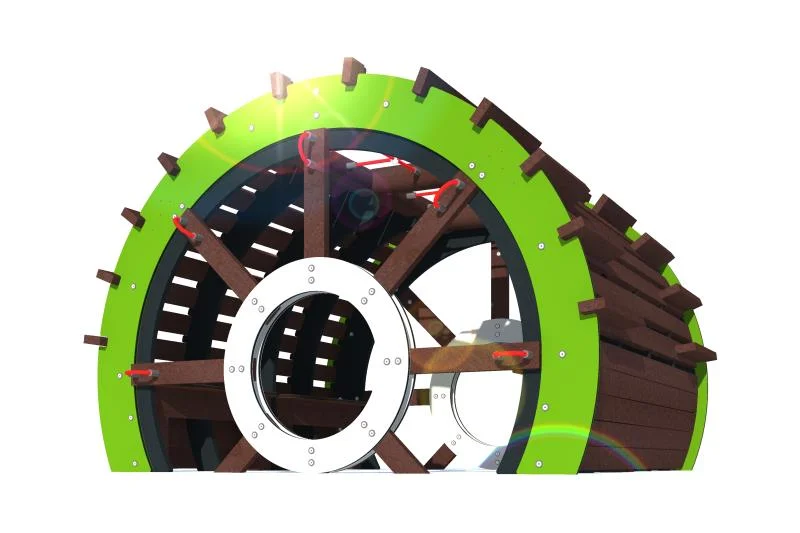 Speelschip Scheepsrad