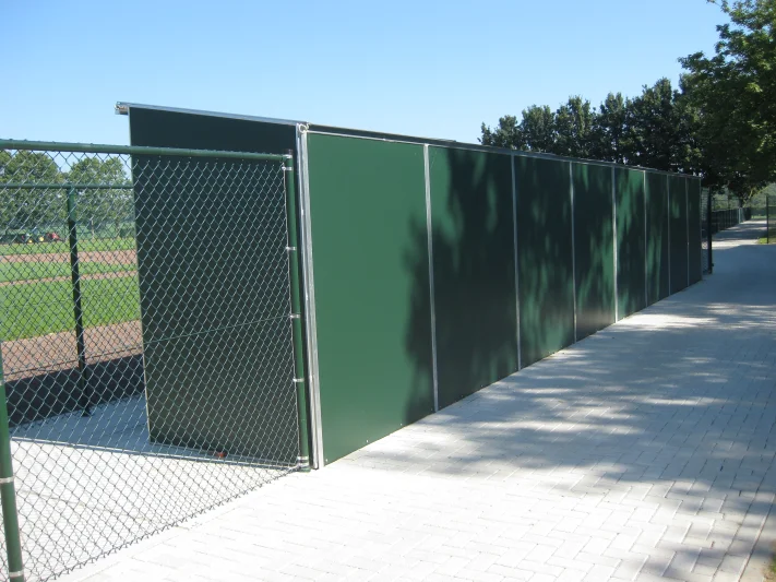 Dugouts for baseball and softball