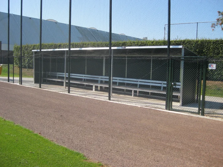Dugouts for baseball and softball