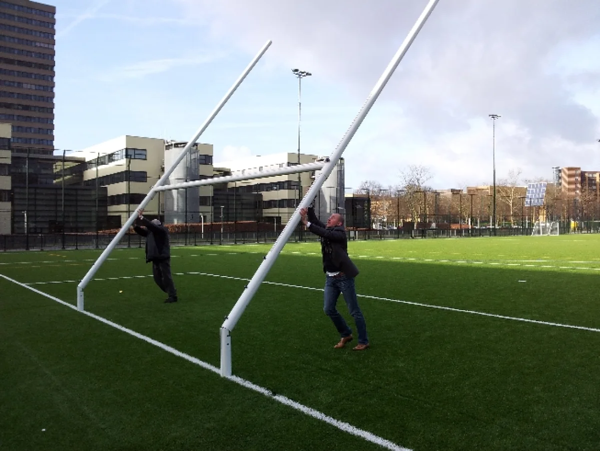 Scharnierbaar rugbydoel