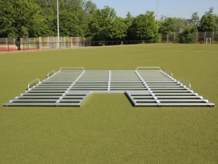 Platform for landing mat
