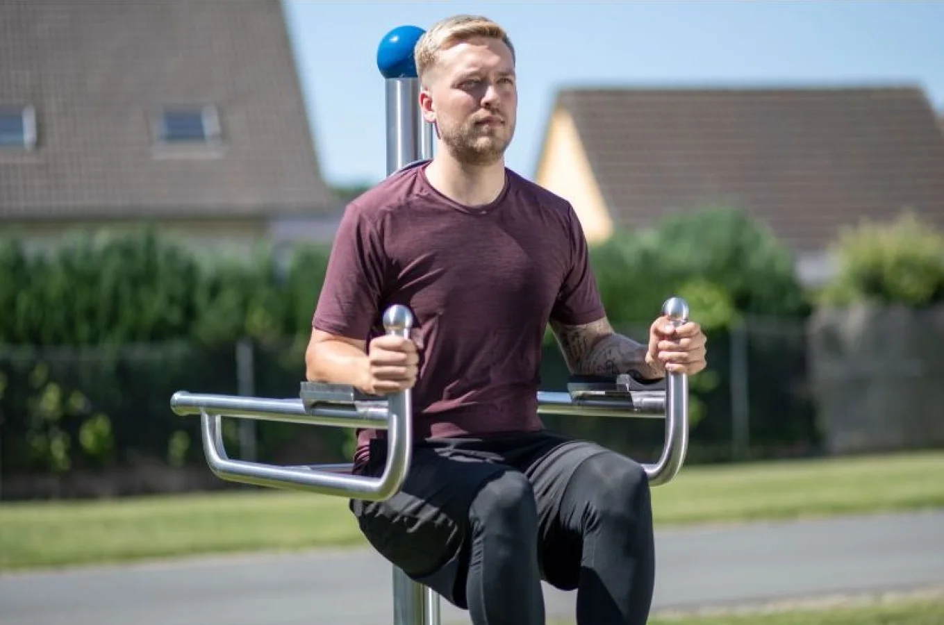 Dips Station Leg Lifter