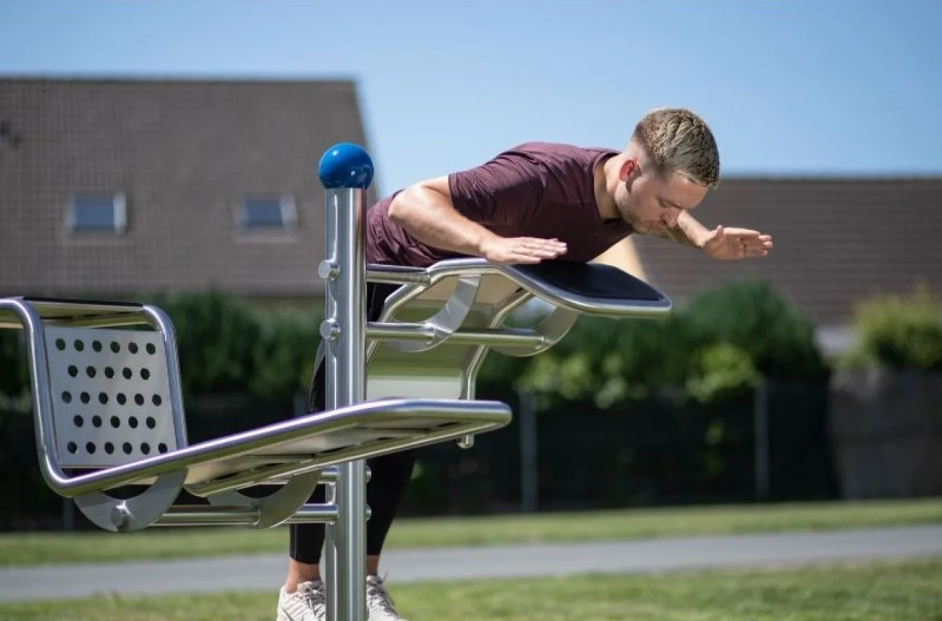 Rug en buiktrainer