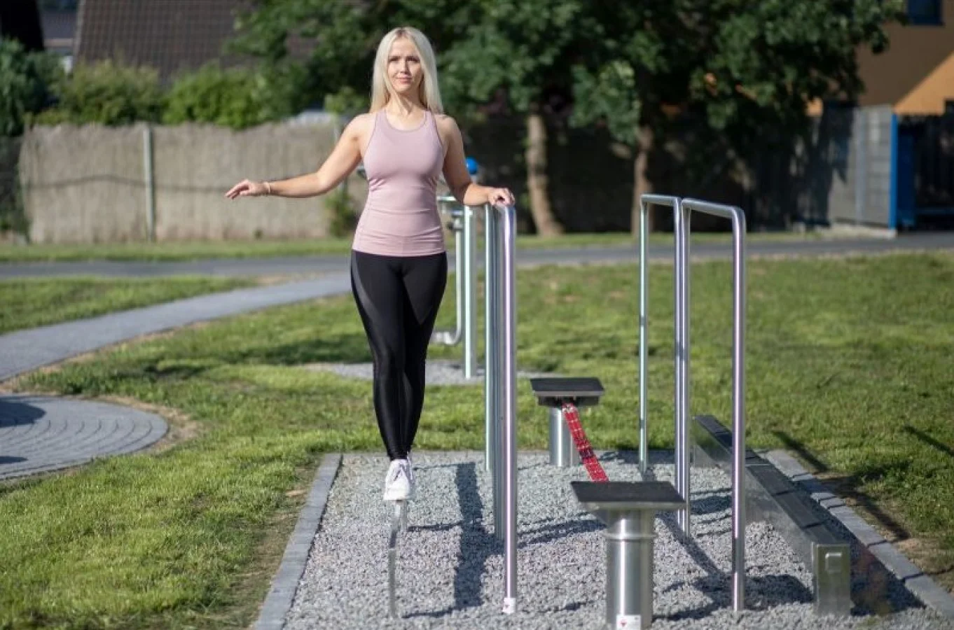 Fitnesstoestel voor balanceren
