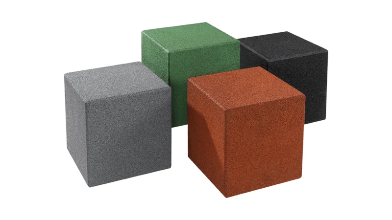 Stepping blocks and seating elements