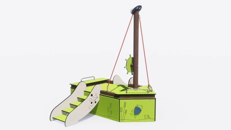 Speelschip Jolle