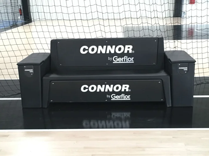 Sports bench for beach sports-
