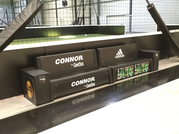 Sports bench for beach sports-