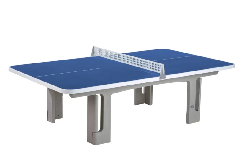 outdoor tafeltennistafel blauw ronde hoeken