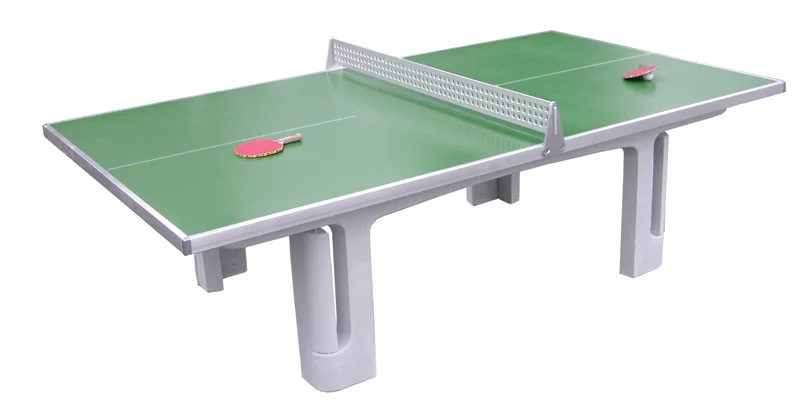 tafeltennistafel beton groen bedjes