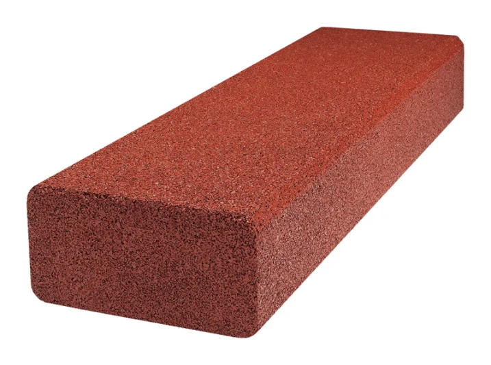 Mowing tile / edging band (rubber)