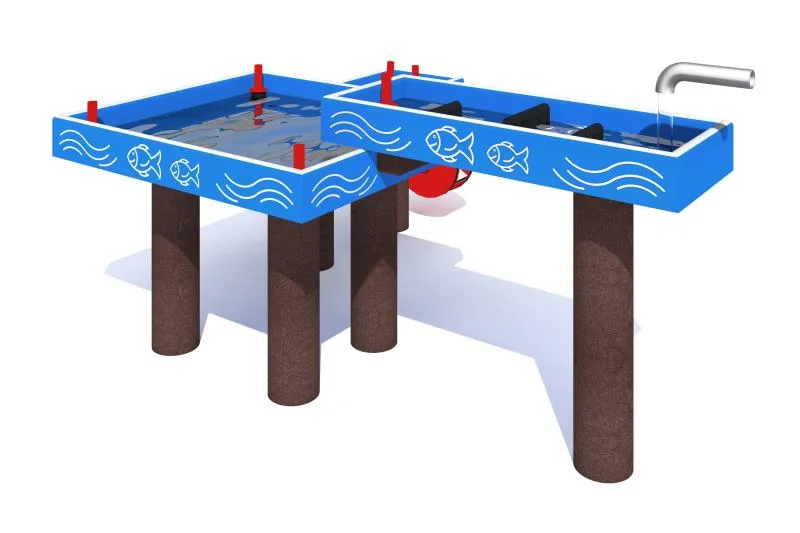 Waterspeeltoestel Ilm - uitvoering in blauw