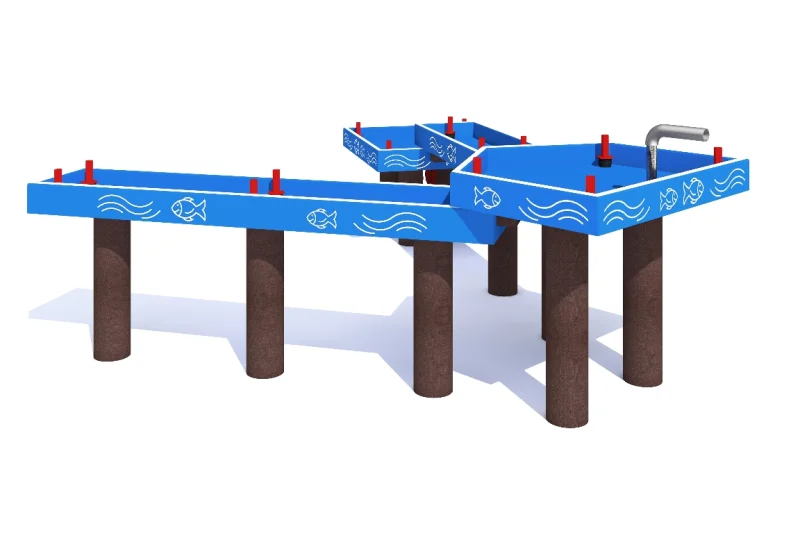 Water play equipment "Hollerbach" blue