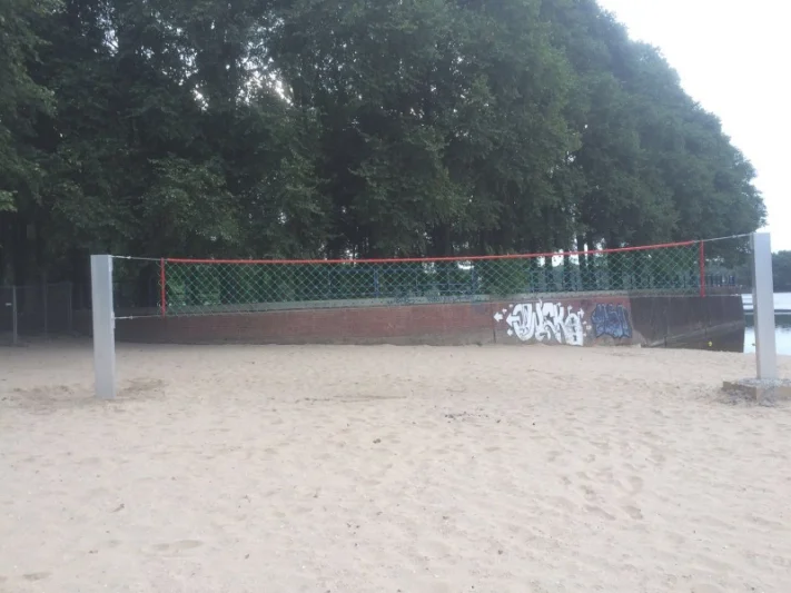 Anti-vandalen volleybalpalen
