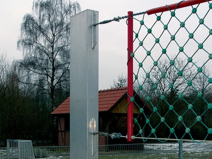 Anti-vandalen volleybalpalen