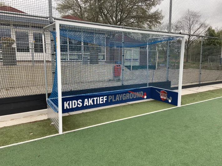 Logomat voor hockeydoelen