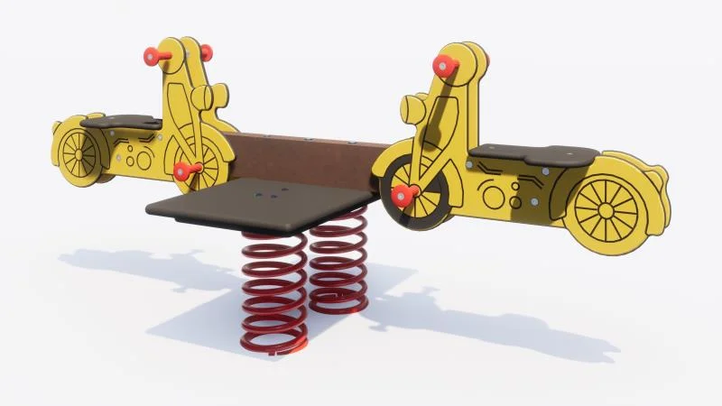 Dubble spring rider "Toffli" 2-seater