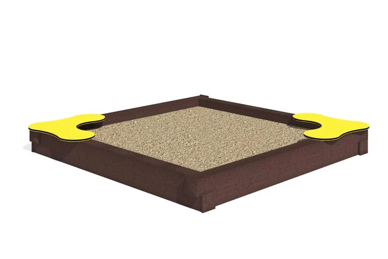 Zandbak Vierkante zandbakken