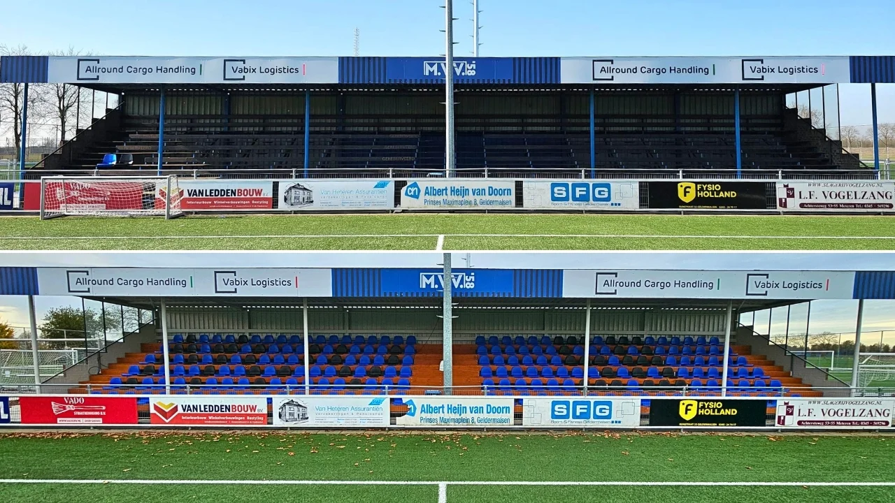 Comfortably supporting at MVV’58!