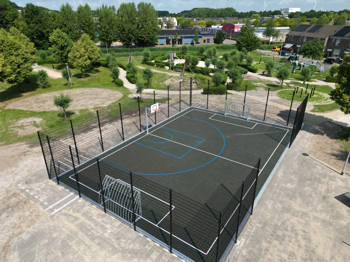 Circulair sporten op een multifunctioneel court in Tilburg!