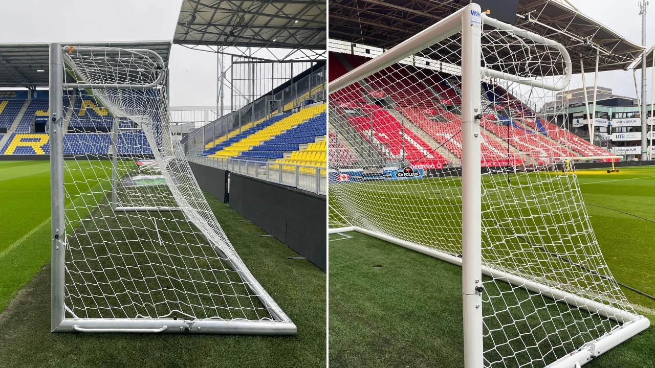 Scharnierbare doelen - SC Cambuur - FC Utrecht