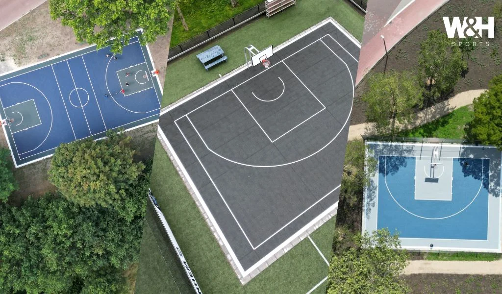 Materialen voor 3×3 basketball