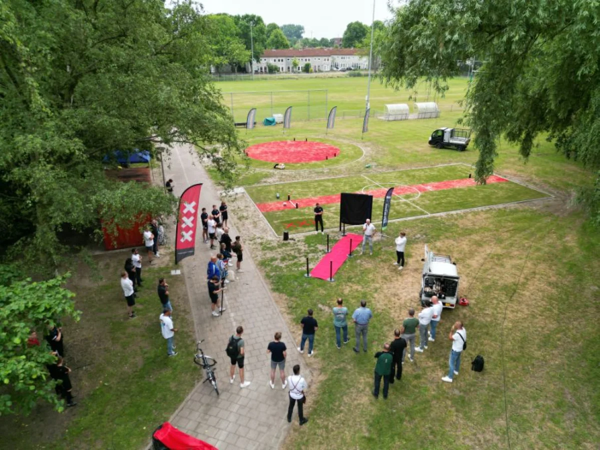 Nieuw SmartGoals Urban SkillCourt in Amsterdam-Noord