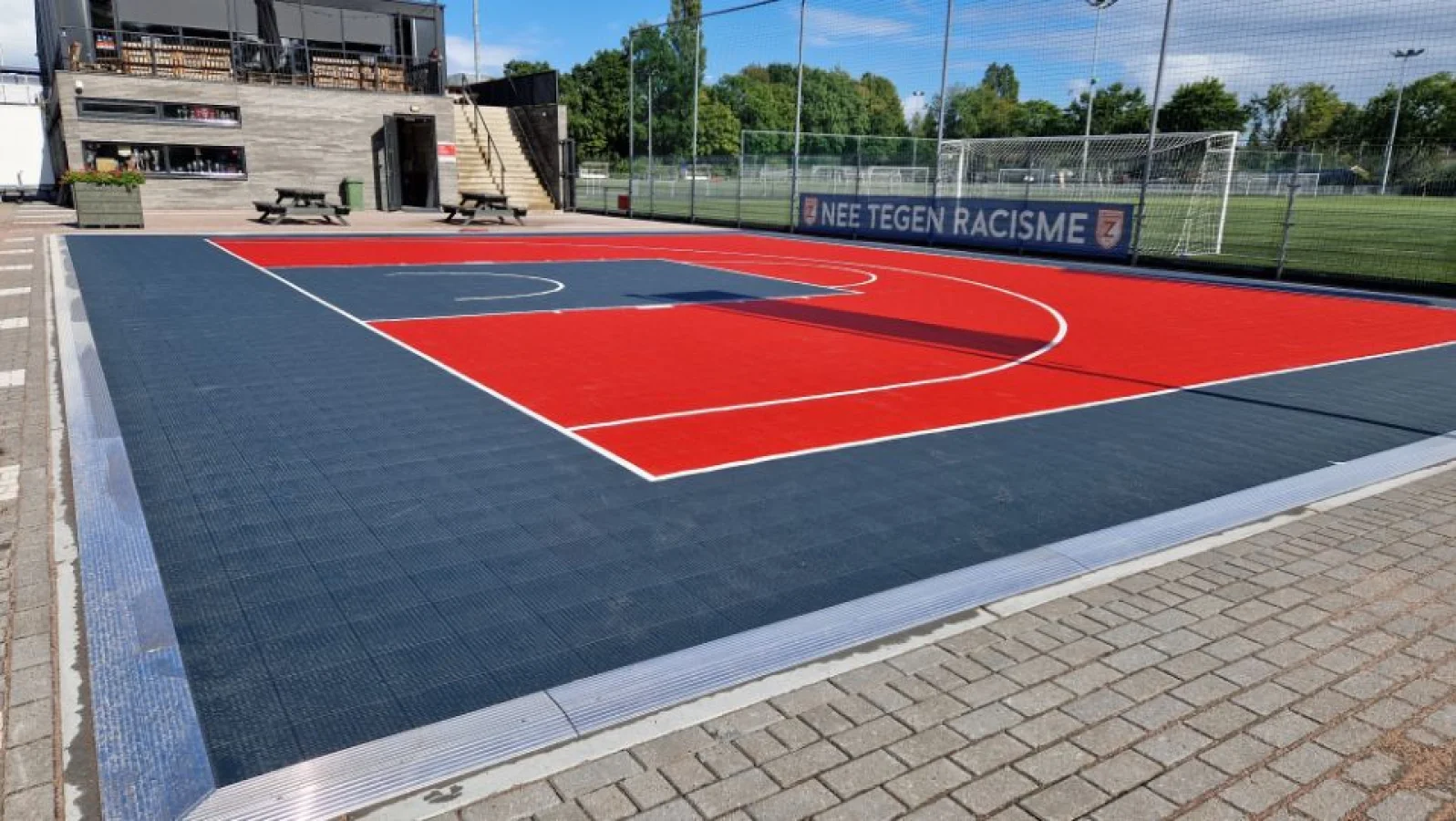 A 3x3 basketball court at AVV Zeeburgia