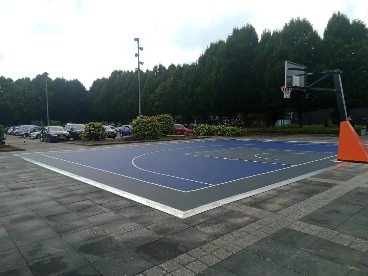 3x3 basketball court at Landstede Sportcentrum