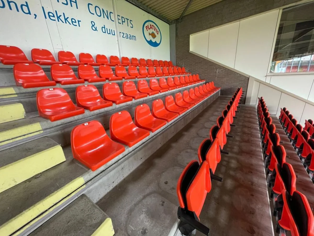 FC Volendam enters the Eredivisie with new grandstand seats