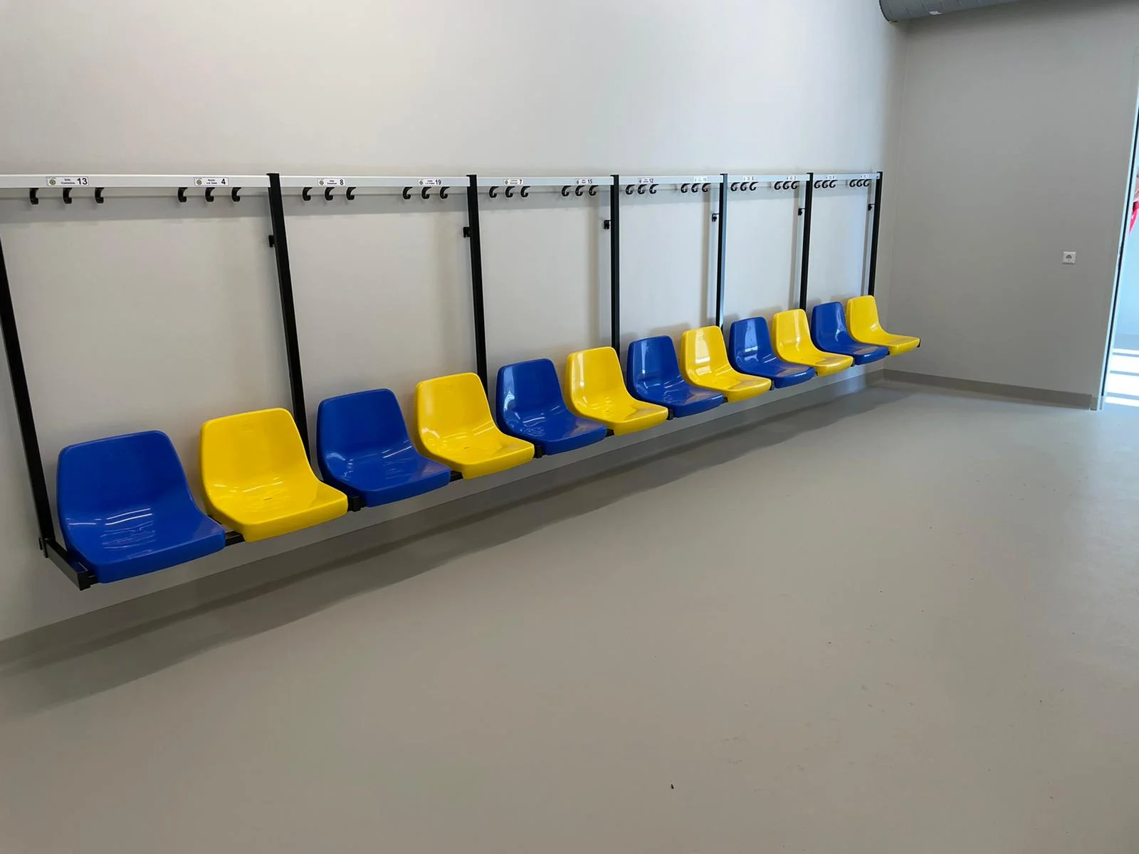 Kleedkamer FC Lisse