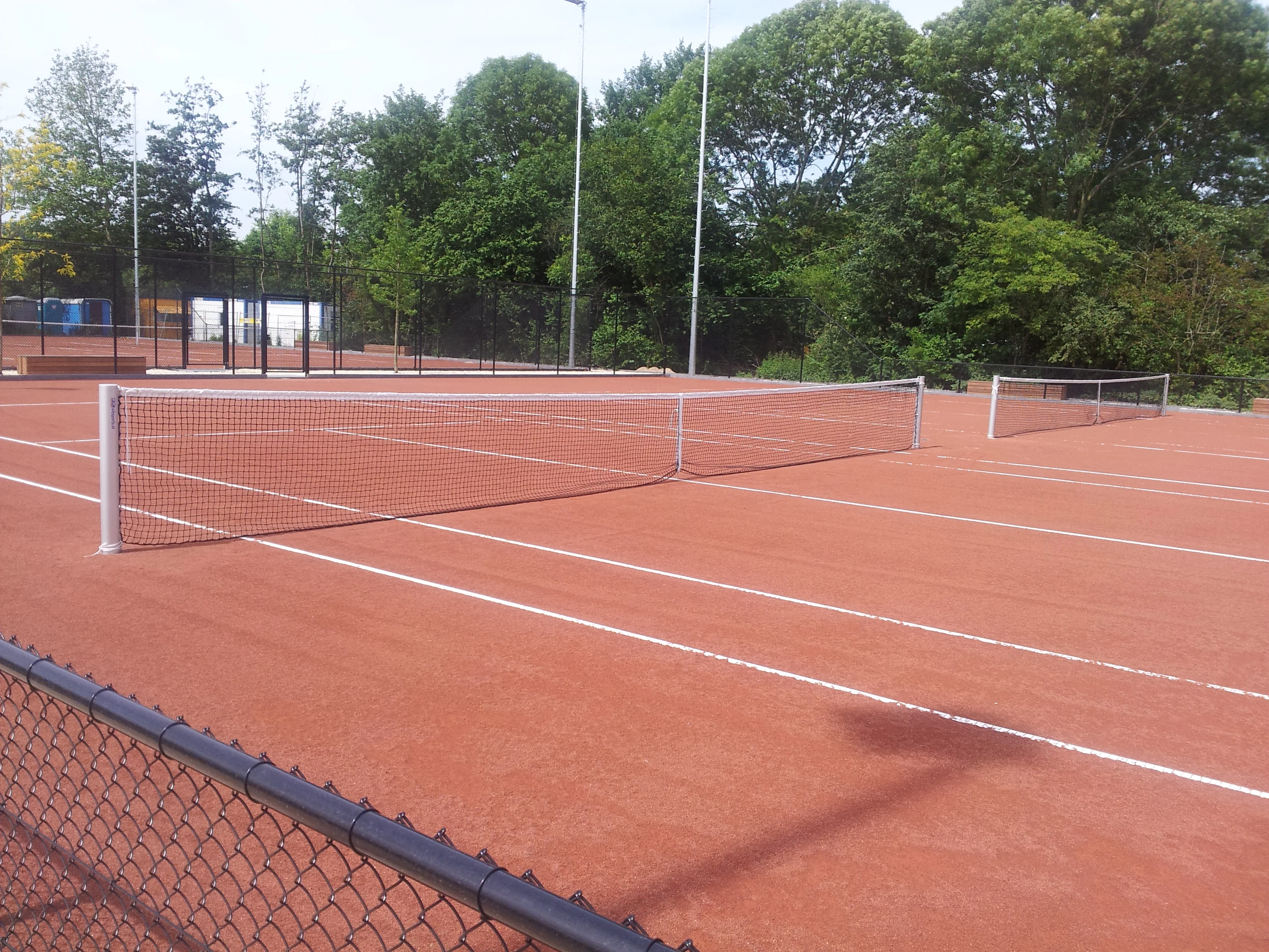 Tennispaal ovaalprofiel