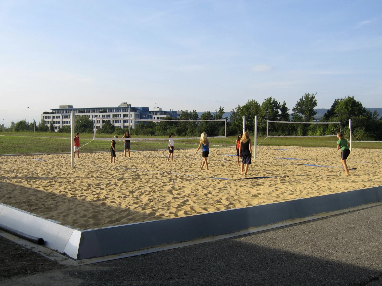 Omranding beachsporten