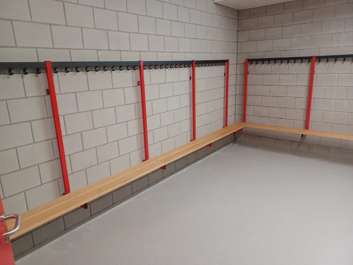Kleedkamerinrichting VV Groeneweg