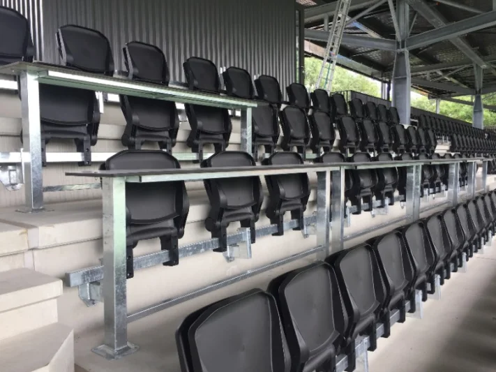Press tables and chairs