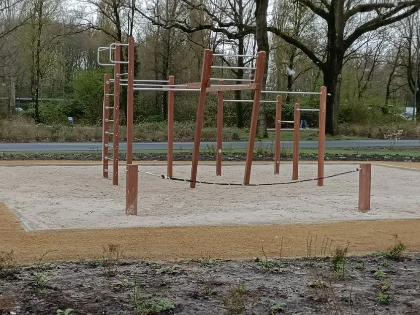 Outdoor fitness universiteit Wageningen
