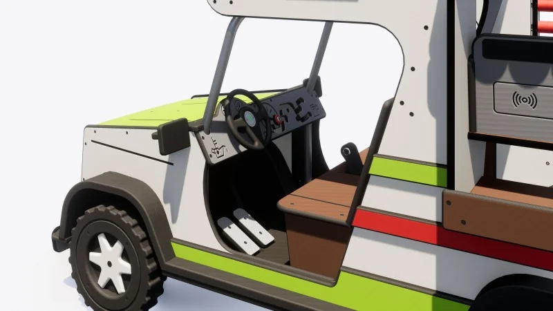 Speelvoertuig "Verkaufswagen"