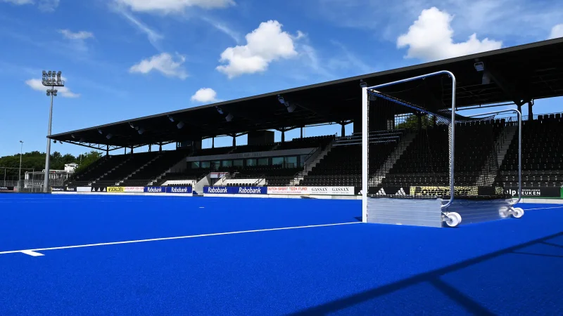 Hockeydoel met logomat