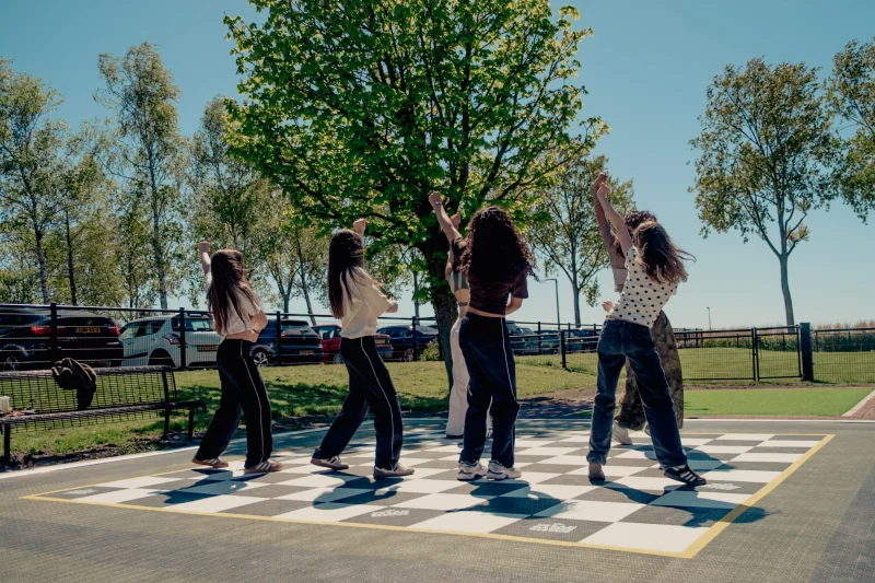Urban dance ground