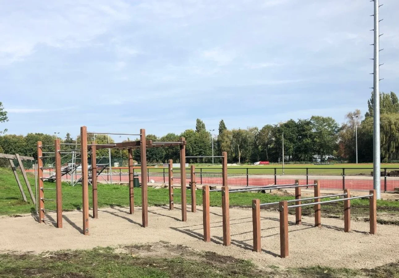 Outdoor fitness Sportpark Middenmeer Amsterdam