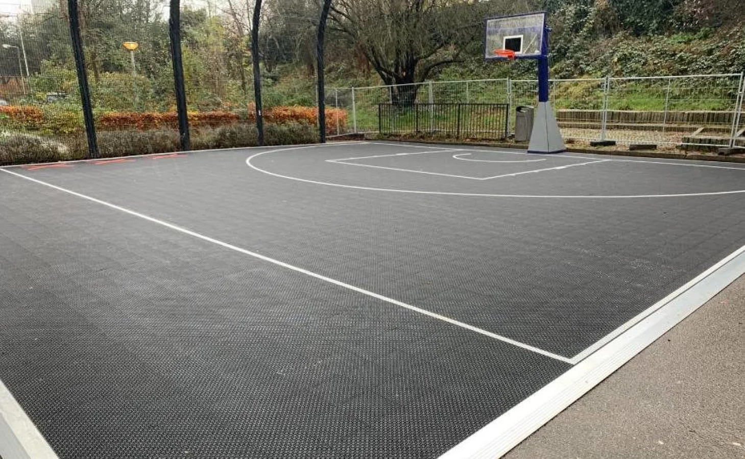 Modular sports floor delivered in the Maritzstraat, Amsterdam