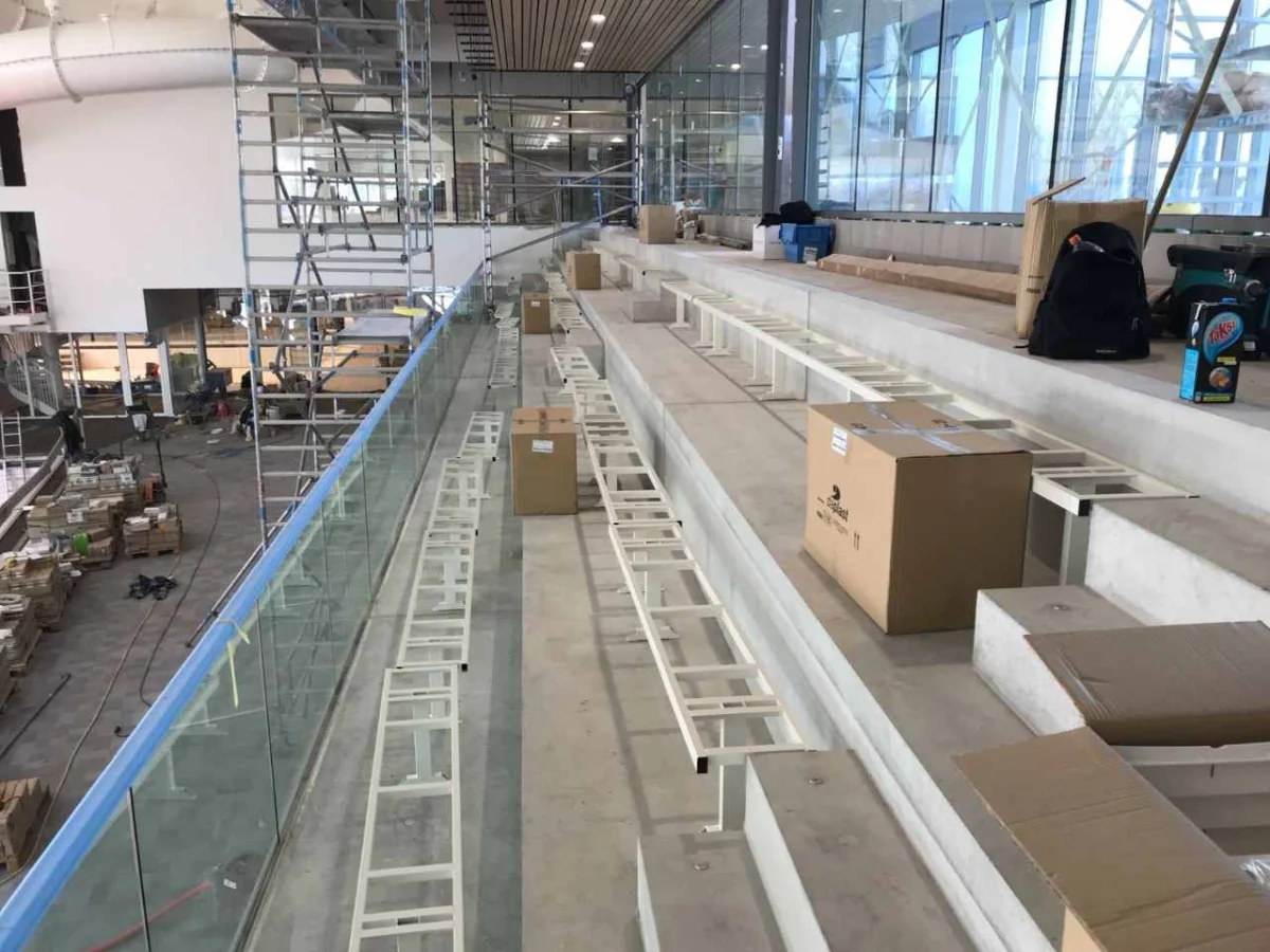 New stadium seats for Hogekwartier sports complex Amersfoort