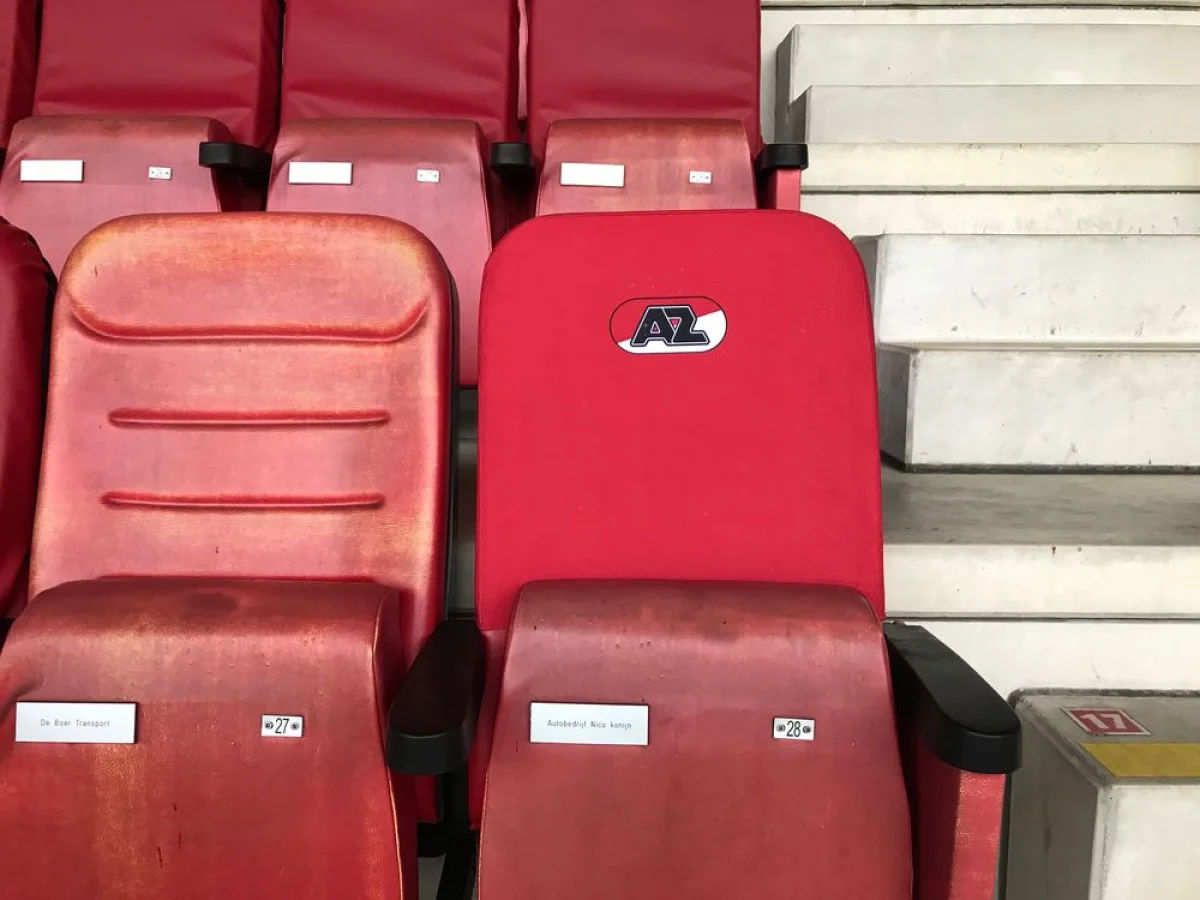 New seat covers for AZ Alkmaar