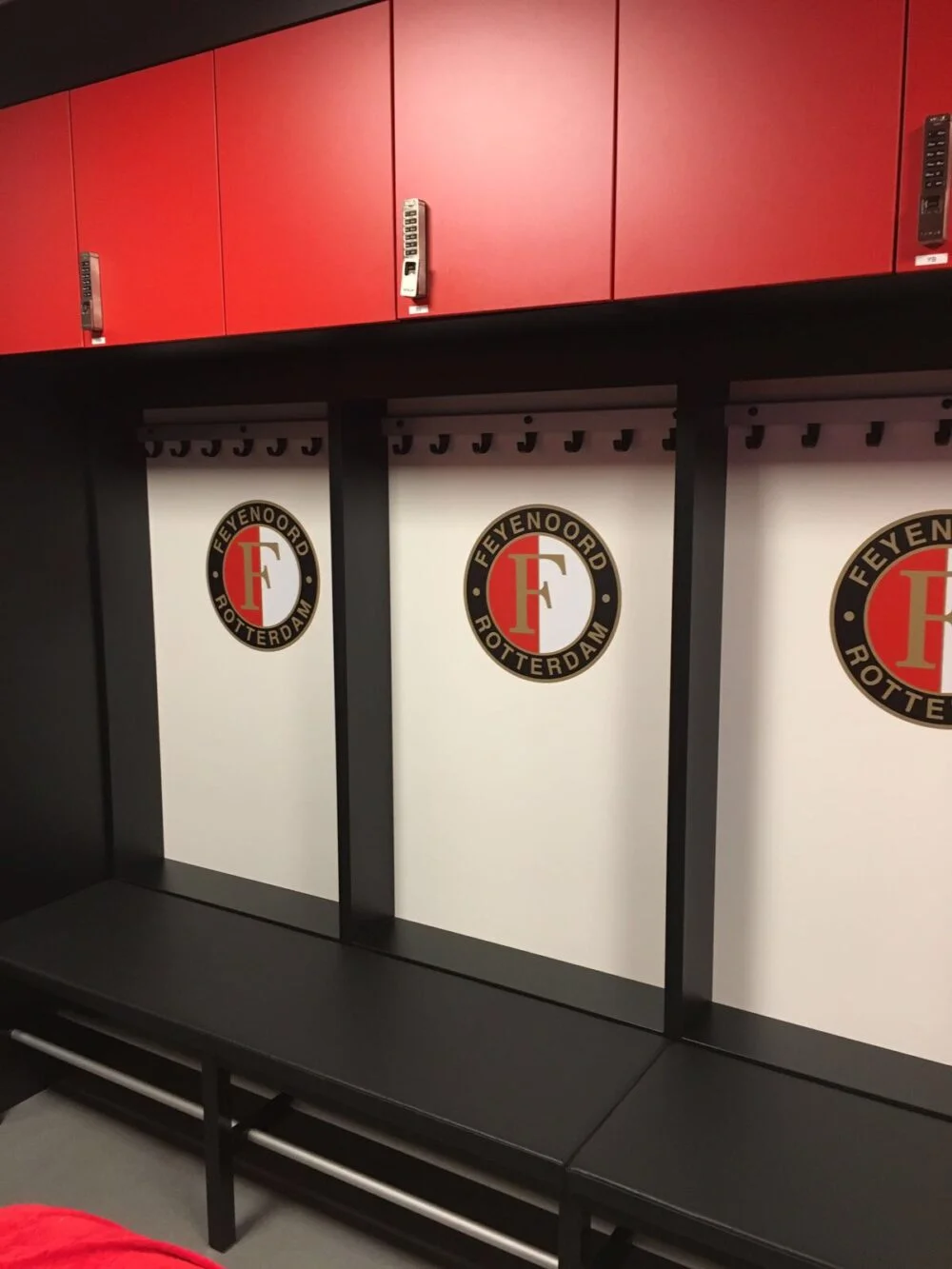 Trainerskleedkamer Feyenoord