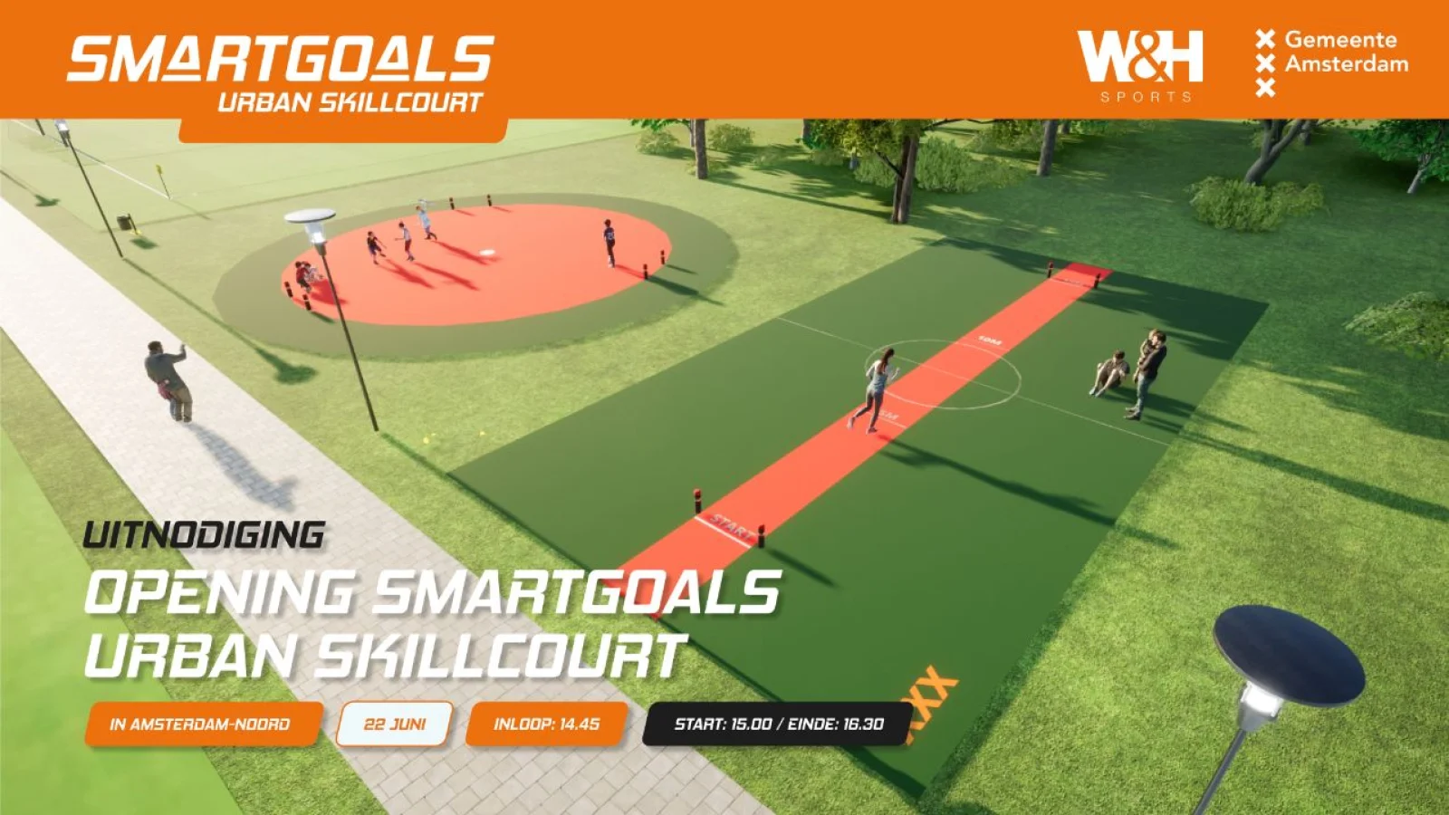 Opening SmartGoals Urban SkillCourt Thursday 22 June