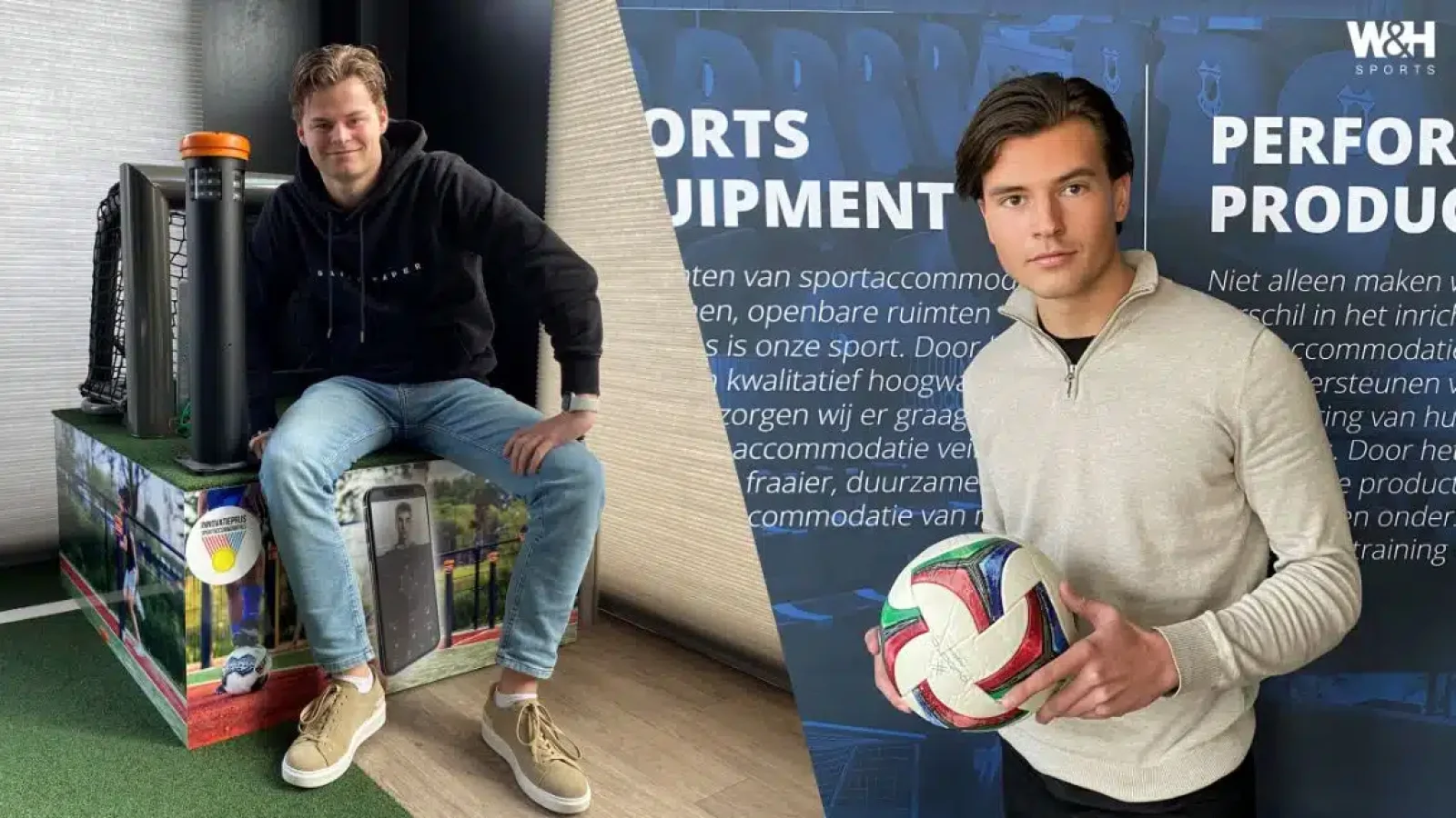 Nieuwe stagiaires bij W&H Sports
