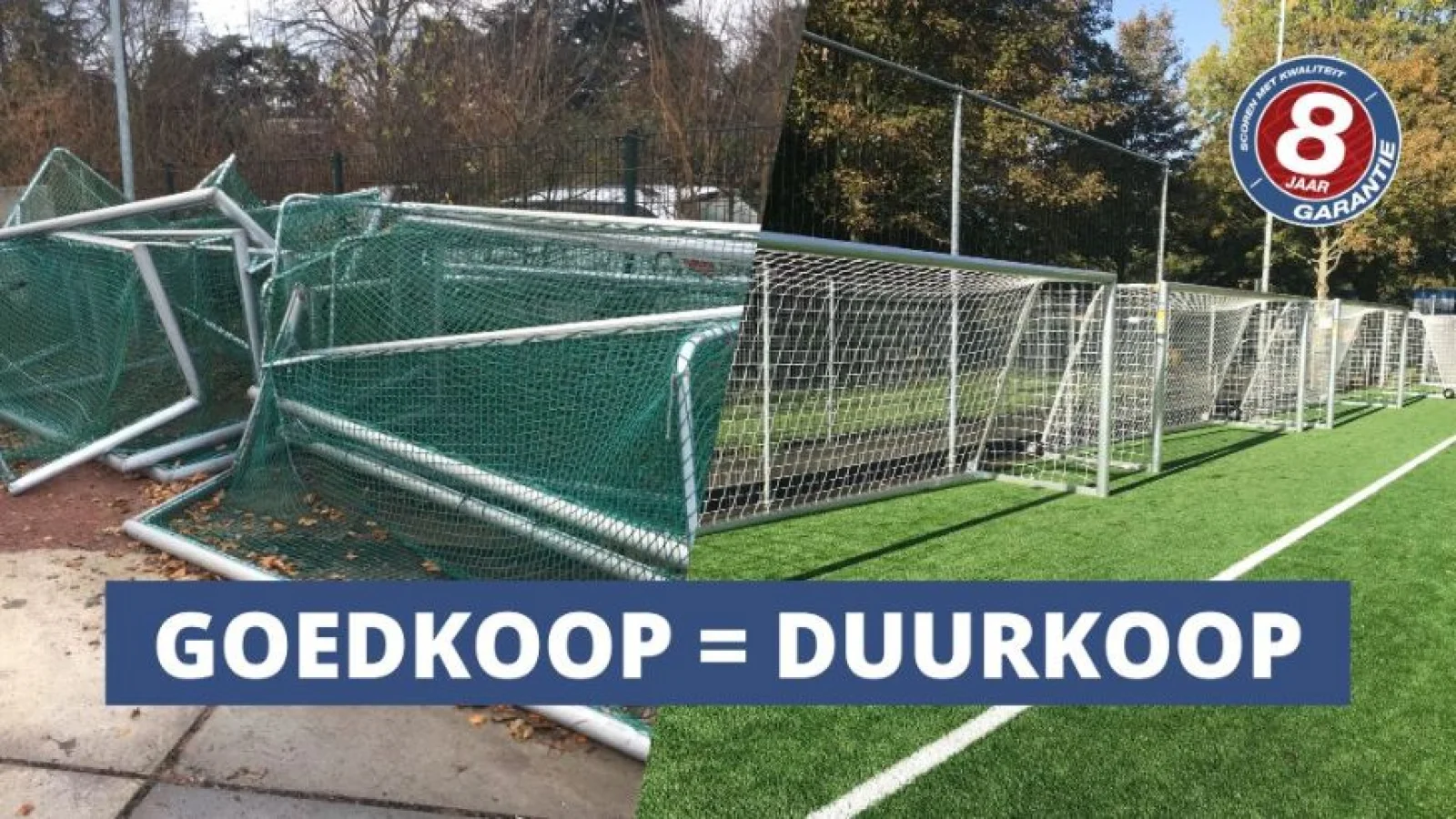 Cheap football goals end up costing more