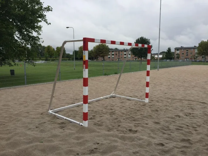 Verplaatsbaar beachhandbaldoel