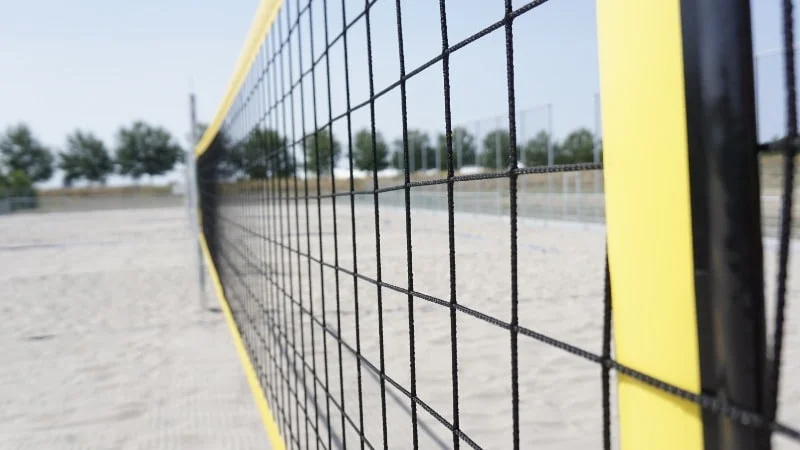 Net for beach badminton